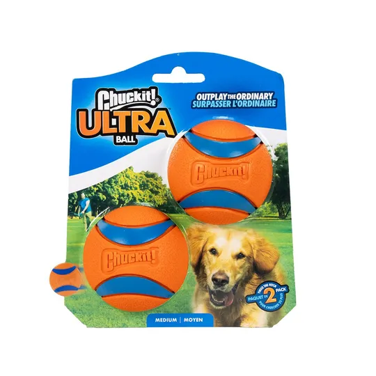 Chuckit Ultraball Rubber 2/Pk
