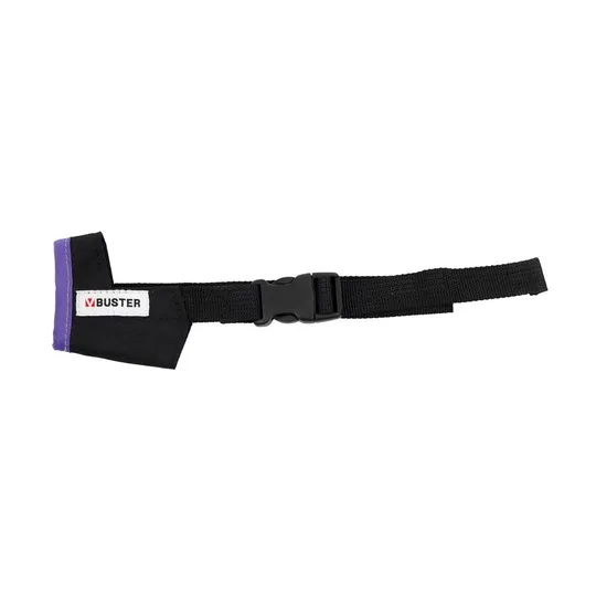 Buster Muzzle Nylon Easy ID Black/Purple
