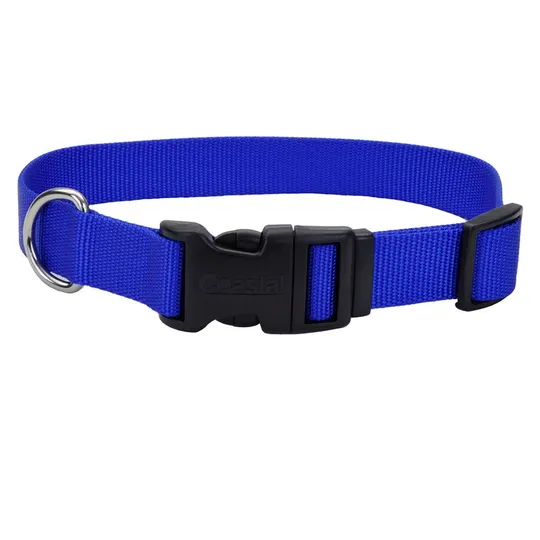 Collar Coastal Tuff Adj 10-14in X 5/8in - Blue