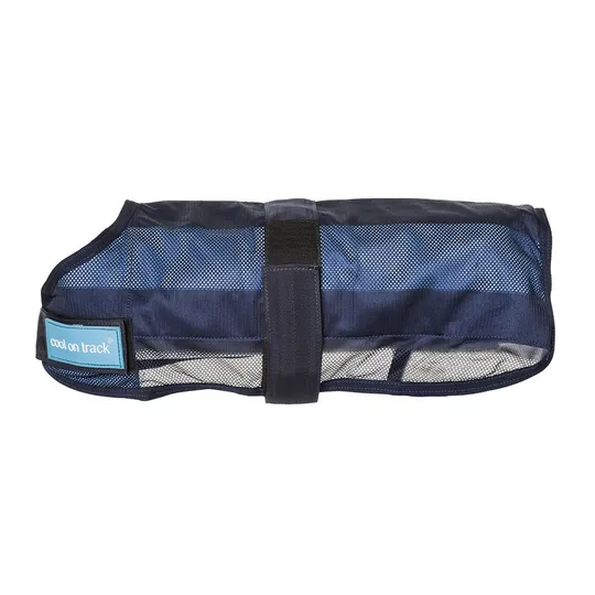 Back On Track Dog Cool On Track Coat Navy