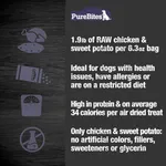 PureBites Air Dried Chicken & Sweet Potato Jerky - thumbnail 4