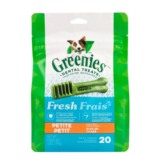 Greenie Dental Treat Freshmint 12 oz Petite