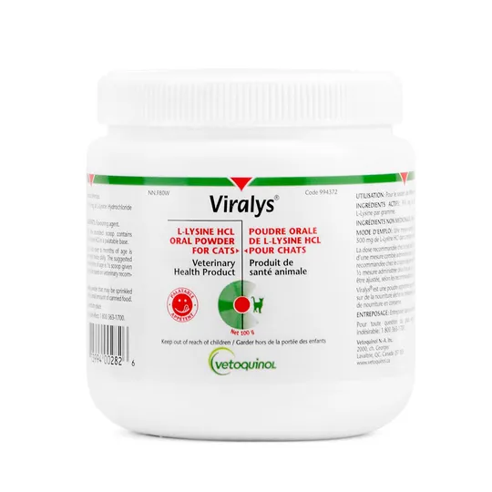 Viralys L-Lysine Hcl Oral Powder For Cats