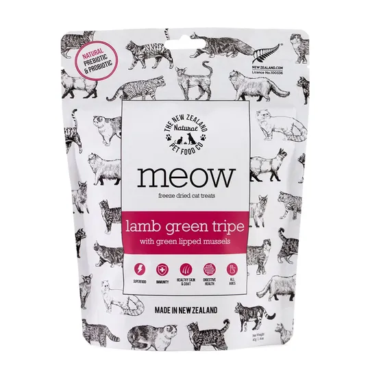 Nz Natural Meow Lamb Green Tripe