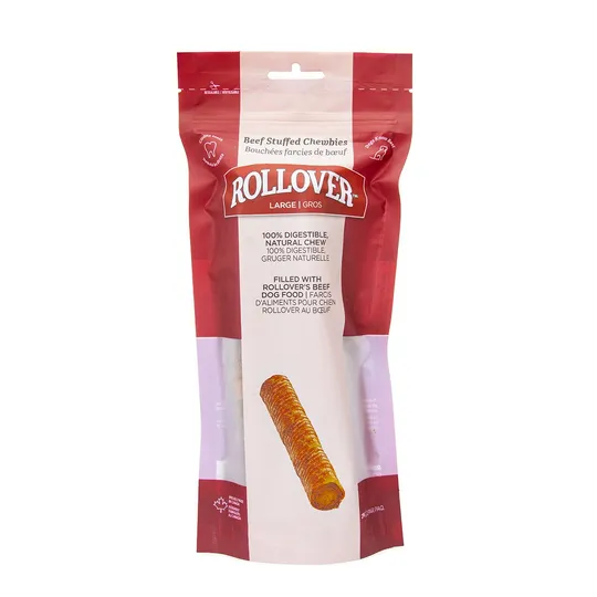 Rollover Beef Stuffed Chewbies 2/Pk