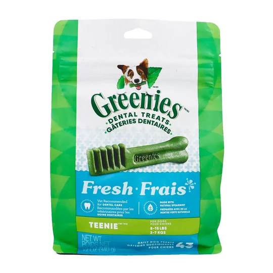 Greenie Dental Treat Freshmint 12 oz Teenie