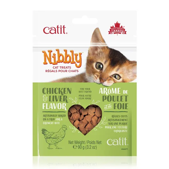 Catit Nibbly Treats Chicken & Liver Flavour