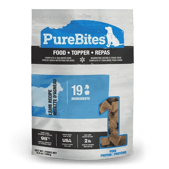Purebites Freeze Dried Lamb Recipe Topper