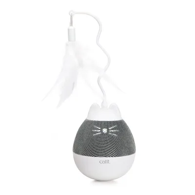 Catit Pixi Electronic Spinner - White & Grey