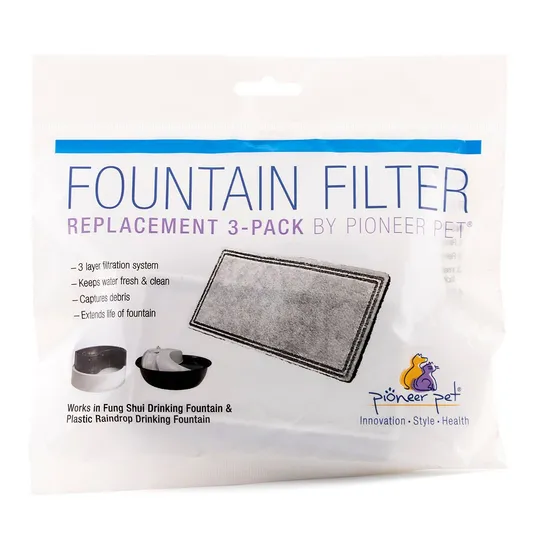 Pioneer Pet Plastic Drinking Fountain Repl Filters
