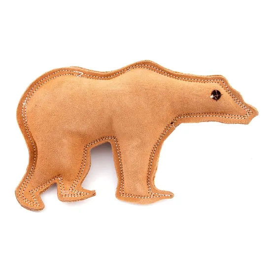 Dura-Fused Leather & Jute Bear