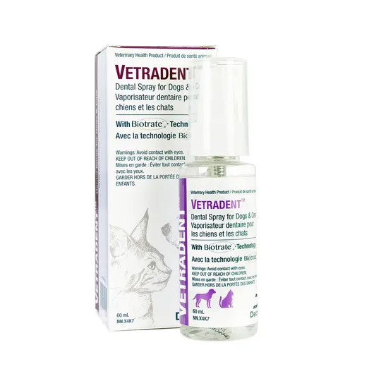 Vetradent Dental Spray for Dogs and Cats (Biotrate Technology)