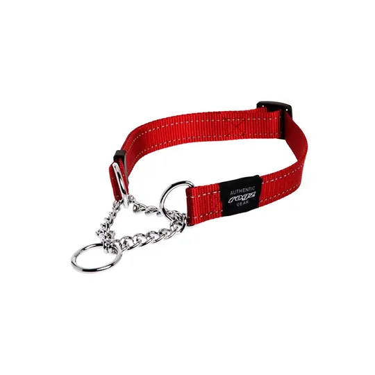 Rogz Lumberjack Obedience Half Check Red