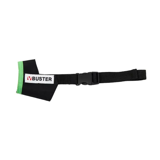 Buster Muzzle Nylon Easy ID Black/Lime