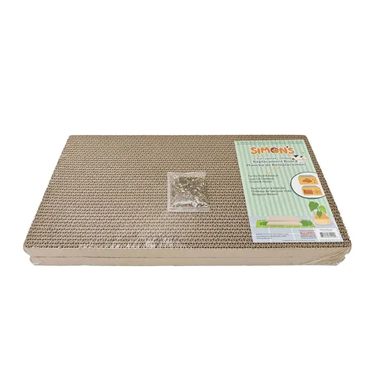 Simons Corrugated Replacement Board with Catnip For Luxe Cat Chateau