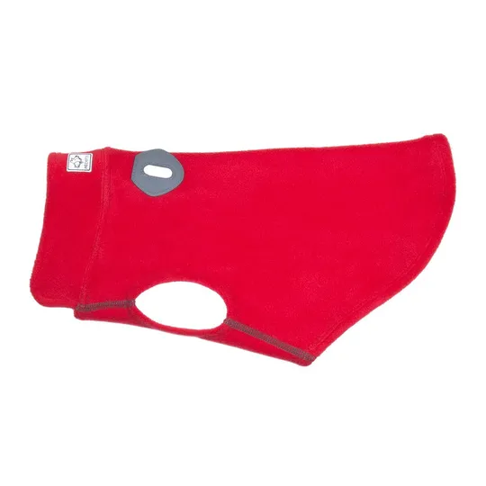 Coat Rc Baseline Fleece Pullover Red/Grey