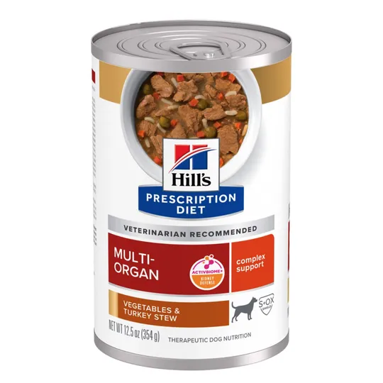 Hills Multi-Organ Support Turkey & Veg Stew
