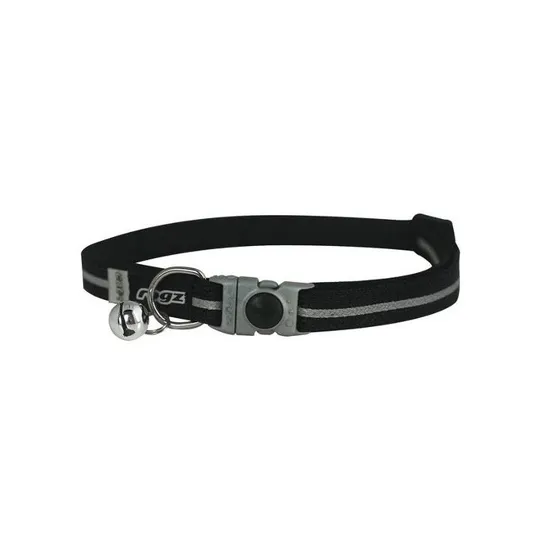 Collar Rogz Break Away Alleycat Adjustable Black