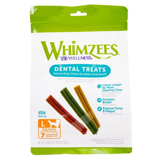 Whimzees Stixs Large