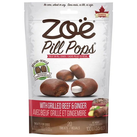 Zoe Pill Pops Beef with Ginger