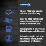 PureBites Air Dried Cod Skin Jerky - thumbnail 5