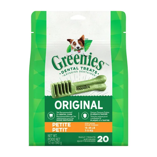 Greenie Dental Treat Original 12 oz Pak Petite