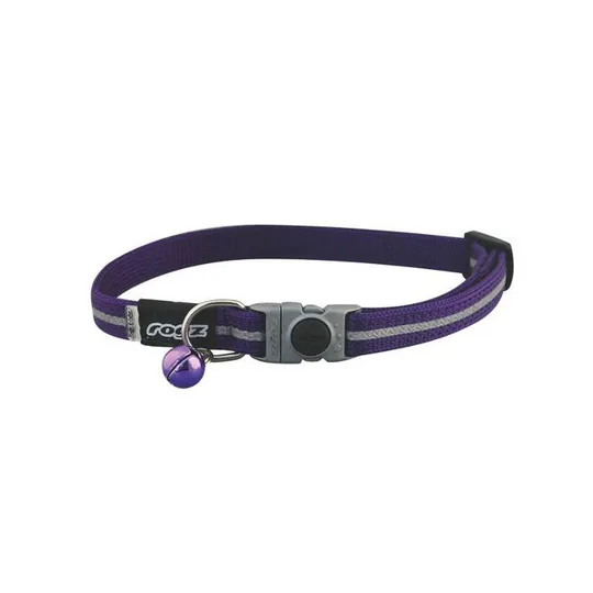 Collar Rogz Break Away Alleycat Adjustable Purple