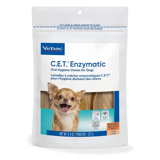 Cet Enzymatic Oral Hygiene Chews Extra Small