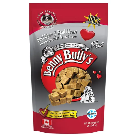 Benny Bully's Plus Beef Liver & Beef Hearts
