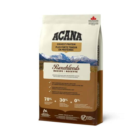 Acana Highest Protein Ranchlands Recipe
