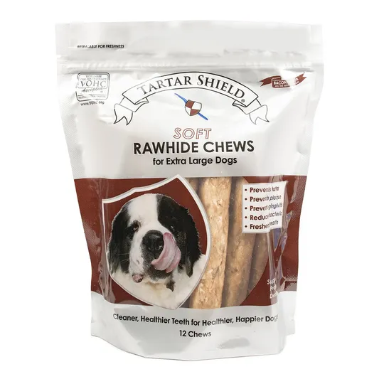 Tartar Shield Soft Rawhide Chew - Xlarge
