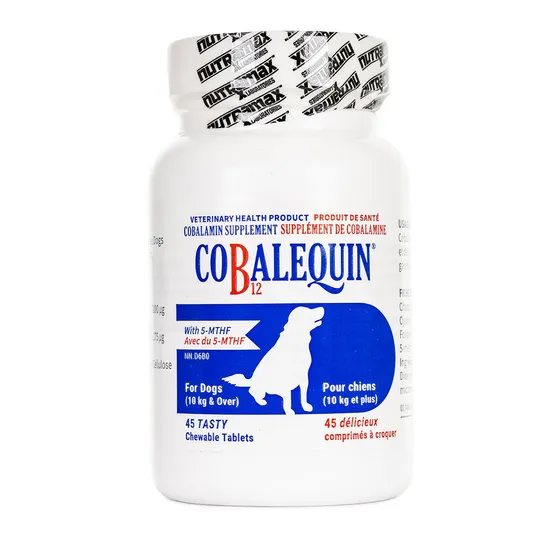 Cobalequin Chew Tabs For Med To Large Dogs