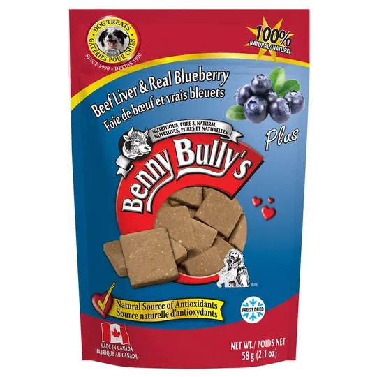 Beef Liver Plus Blueberry Benny Bullys
