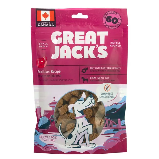 Great Jacks Soft/Chewy Pork Liver