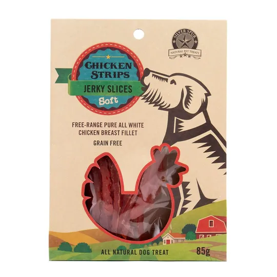 Chicken Jerky Strips Soft Silverspur