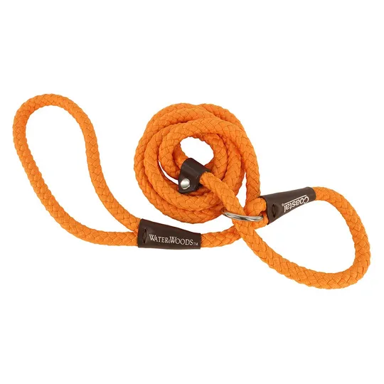 Lead Water & Woods Rope Slip Lead 6ft - Orange