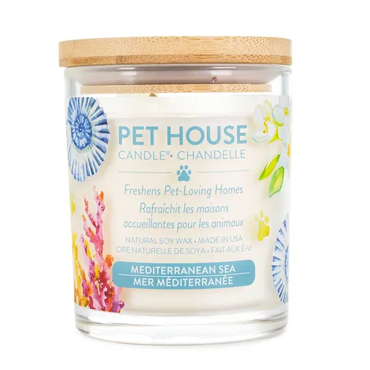 Candle Pet House One Fur All Mediterranean Sea