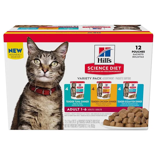 Science Diet Adult 1-6 Variety Pack