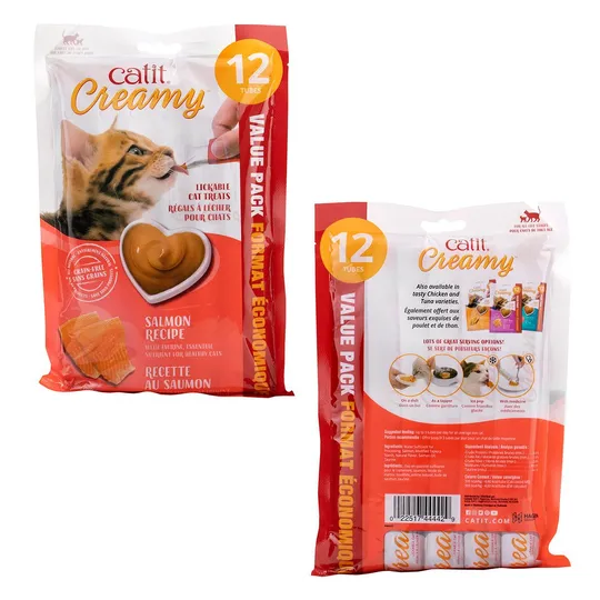 Catit Creamy Lickables Salmon Flavour