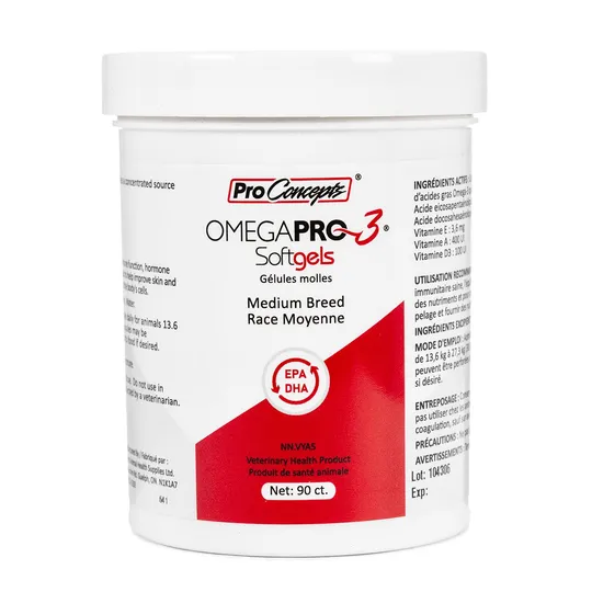Omega Pro 3 Softgels Medium Breed