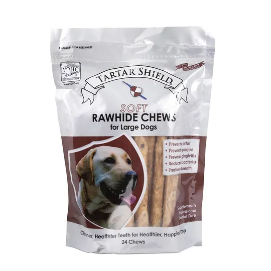 Tartar Shield Soft Rawhide Chew - Large