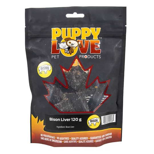 Puppy Love Bison Liver