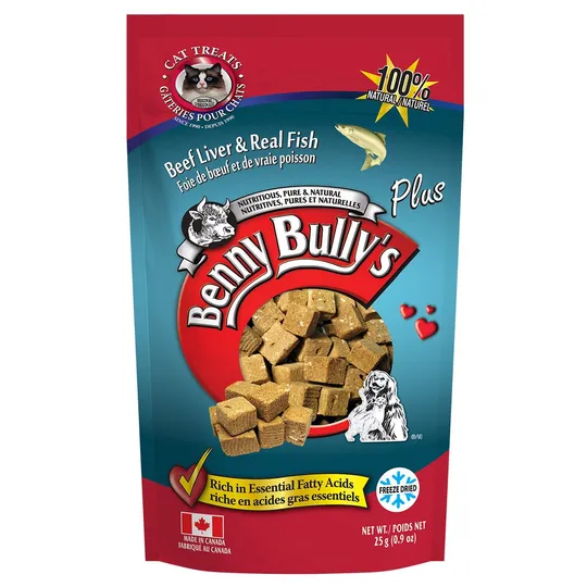 Benny Bully's Plus Beef Liver & Fish