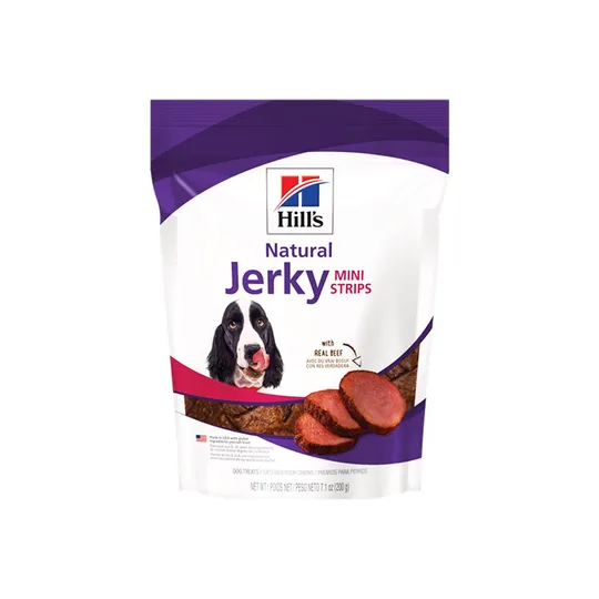 Hills Natural Treats Jerky Mini Strips with Beef