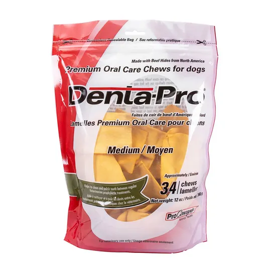 Denta Pro Premium Oral Chew For Dogs Medium 12 oz (340 g)