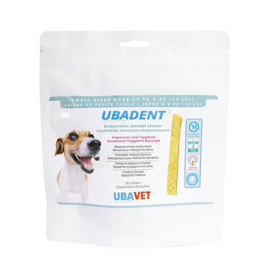 Ubadent Enzymatic Dental Chews For Small Dogs