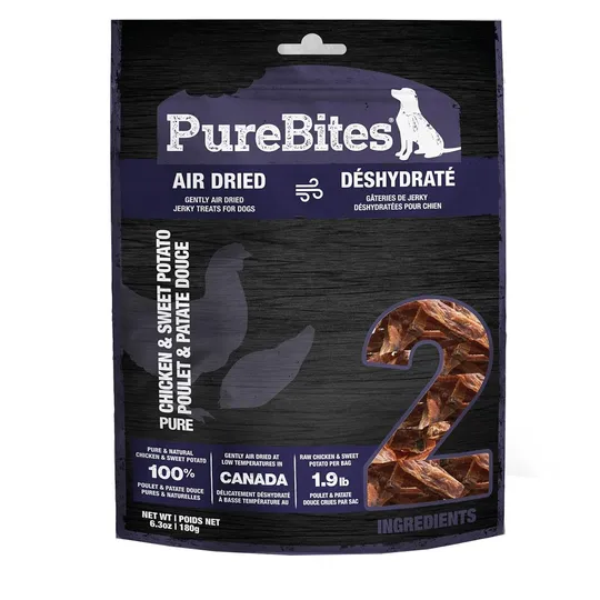PureBites Air Dried Chicken & Sweet Potato Jerky