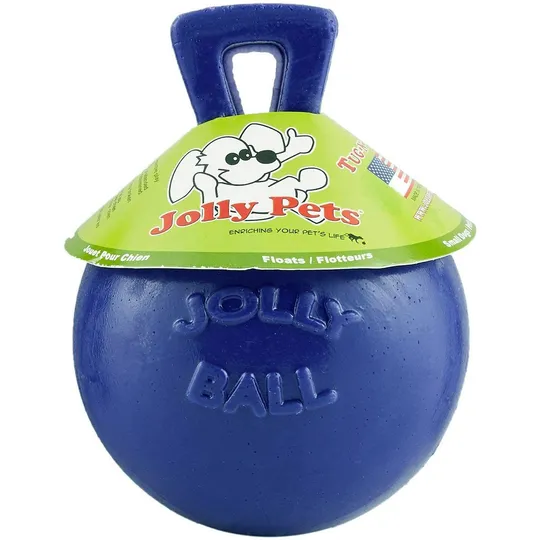 Jolly Ball Tug N Toss Blue