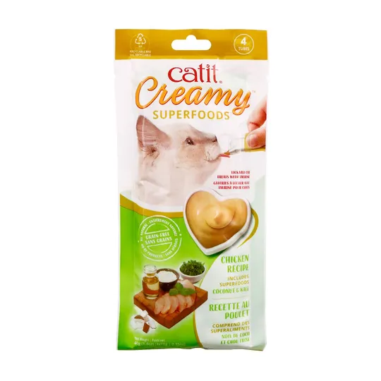 Catit Creamy Superfood Chicken Recipe with Coconut And Kale