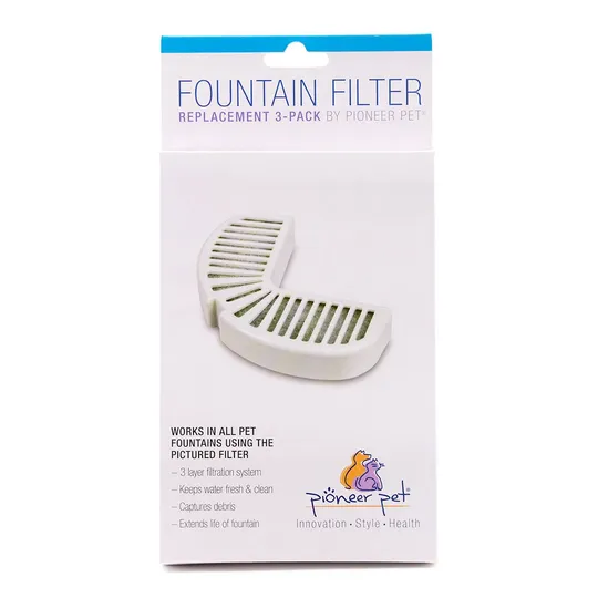 Pioneer Pet Stainless Steel Drinking Fountain Repl Filter